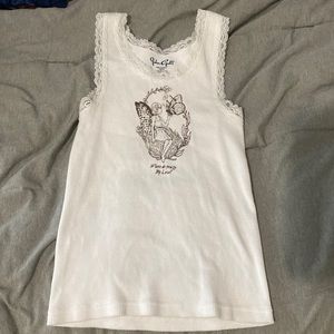 brandy melville lace tank top